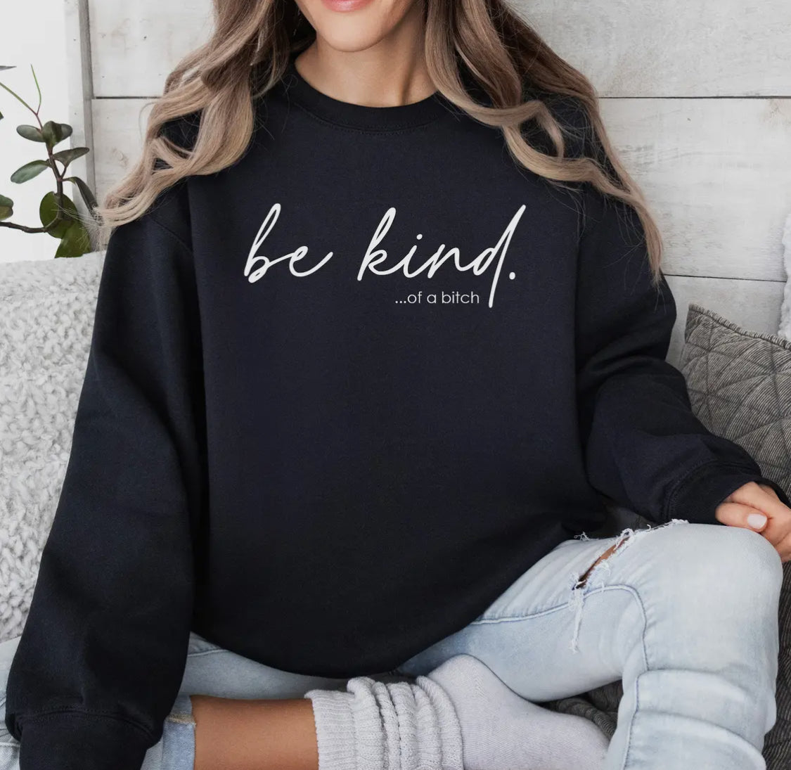 Be kind crew neck sale