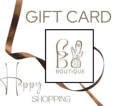 The Cactus Barn Boutique Gift Certificate