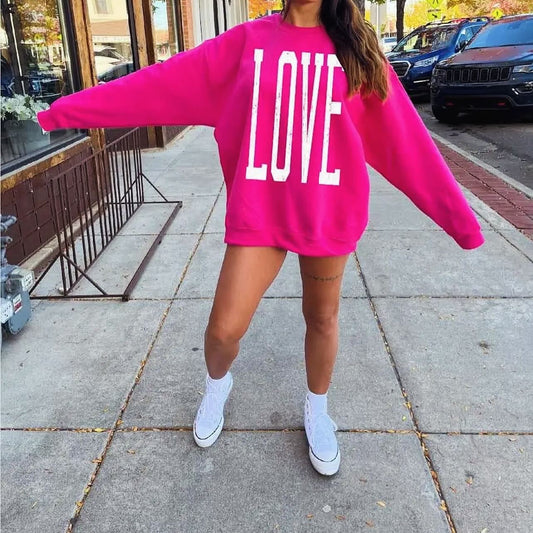 Large Print Love Sweatshirt