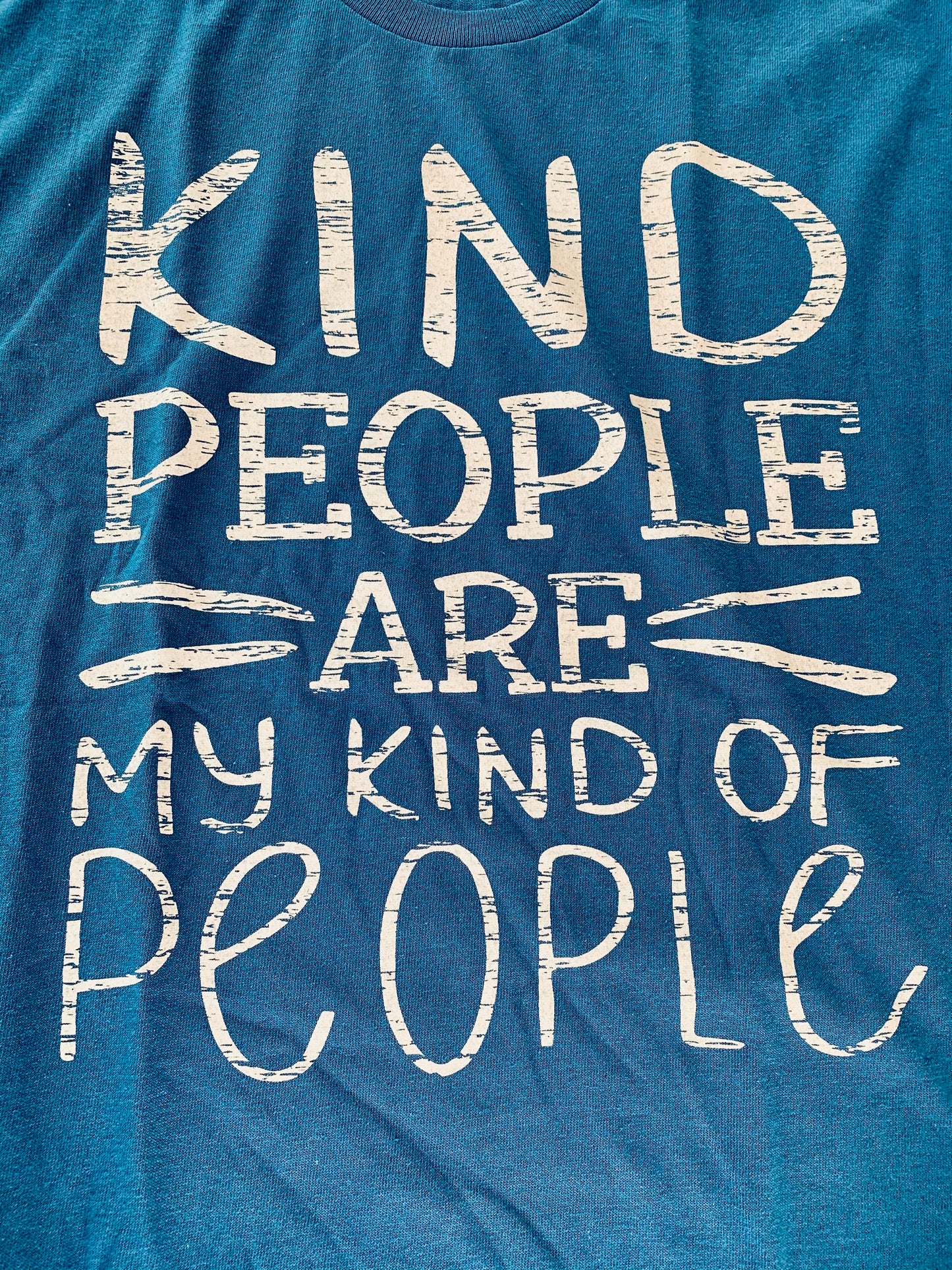 Graphic Tee - Kind People Are My Kind Of People - Pale Blue