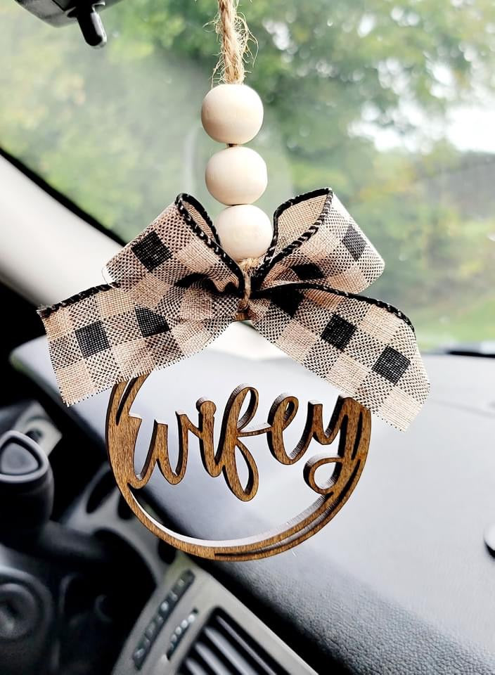 Wifey Car Charm