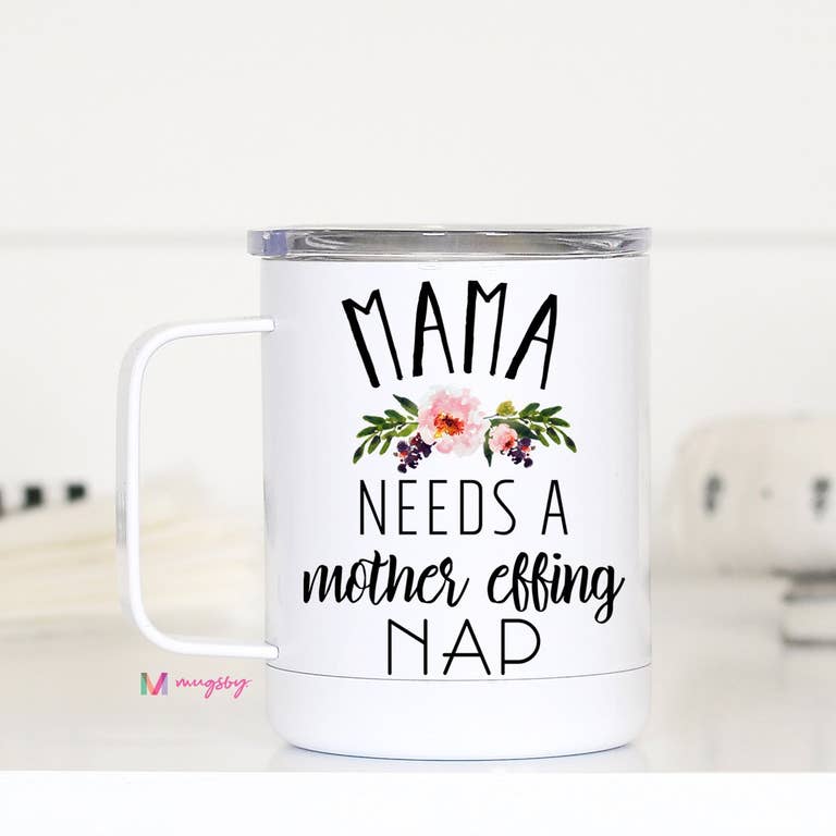 Mama Needs Travel Cup With Handle
