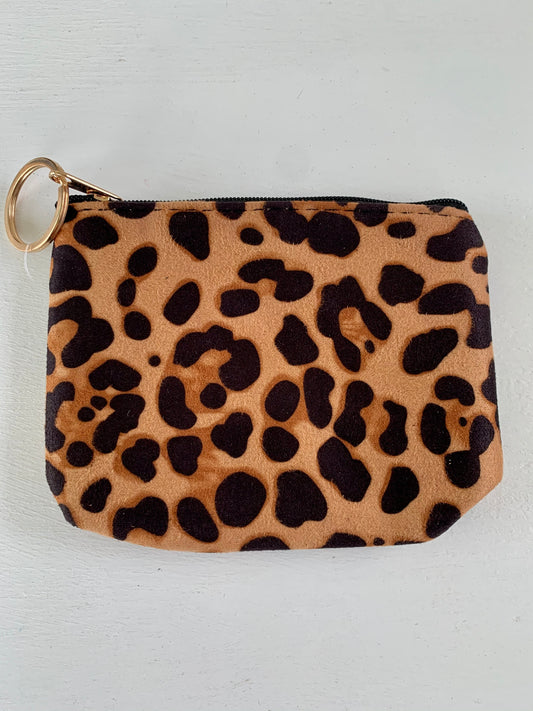 Luxe Leopard Coin Purse