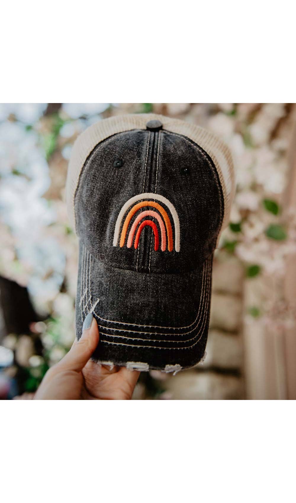 Rainbow Trucker Hat