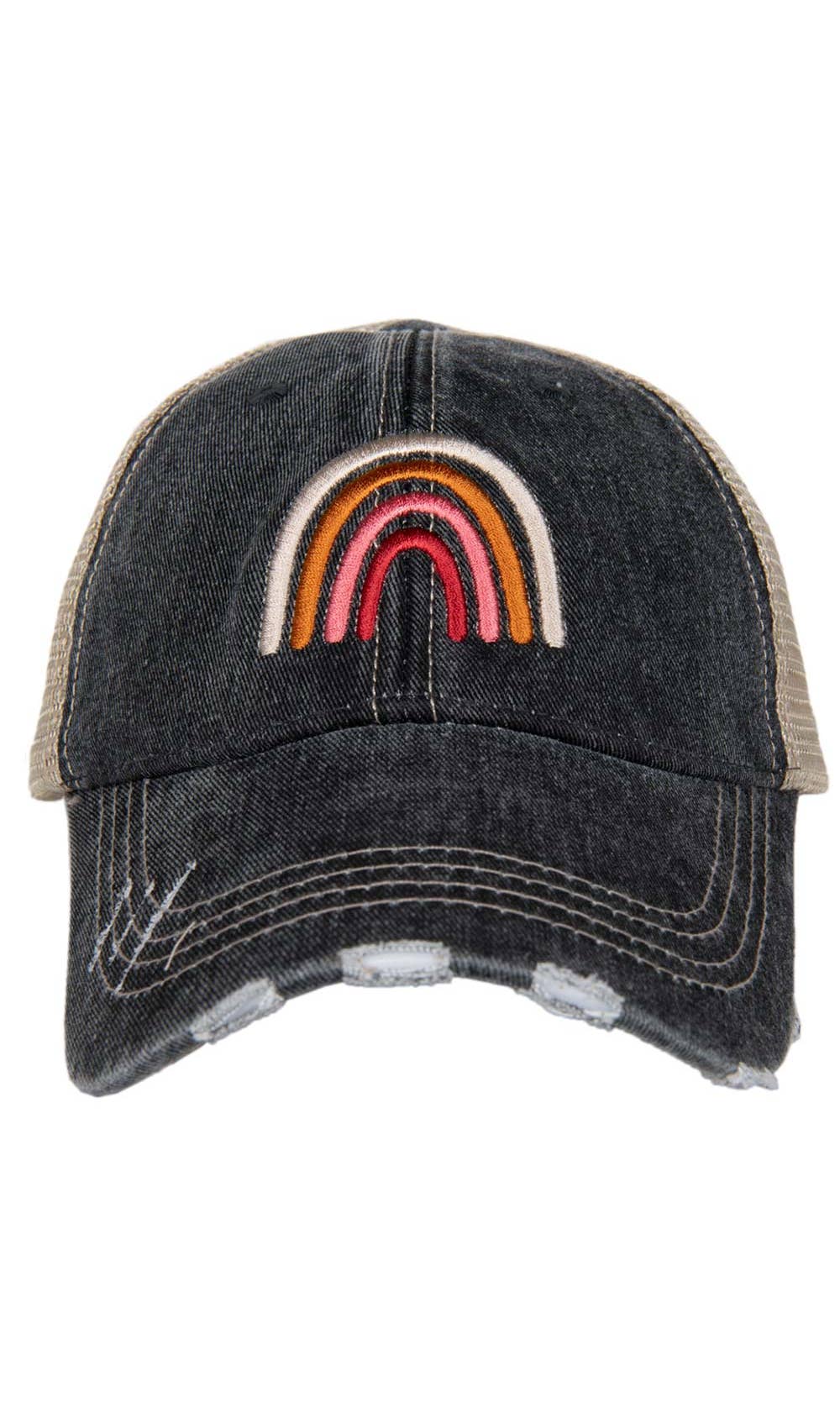 Rainbow Trucker Hat