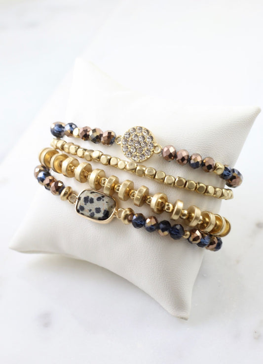 Haven Bracelet Set Gold