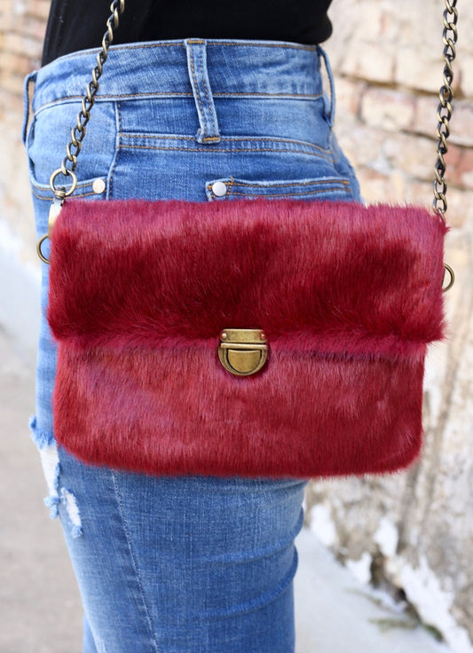 Las Vegas Crossbody Burgundy