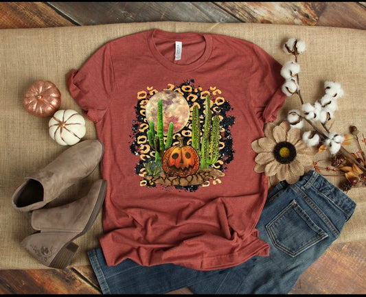 Desert Jack O' Lantern Graphic Tee