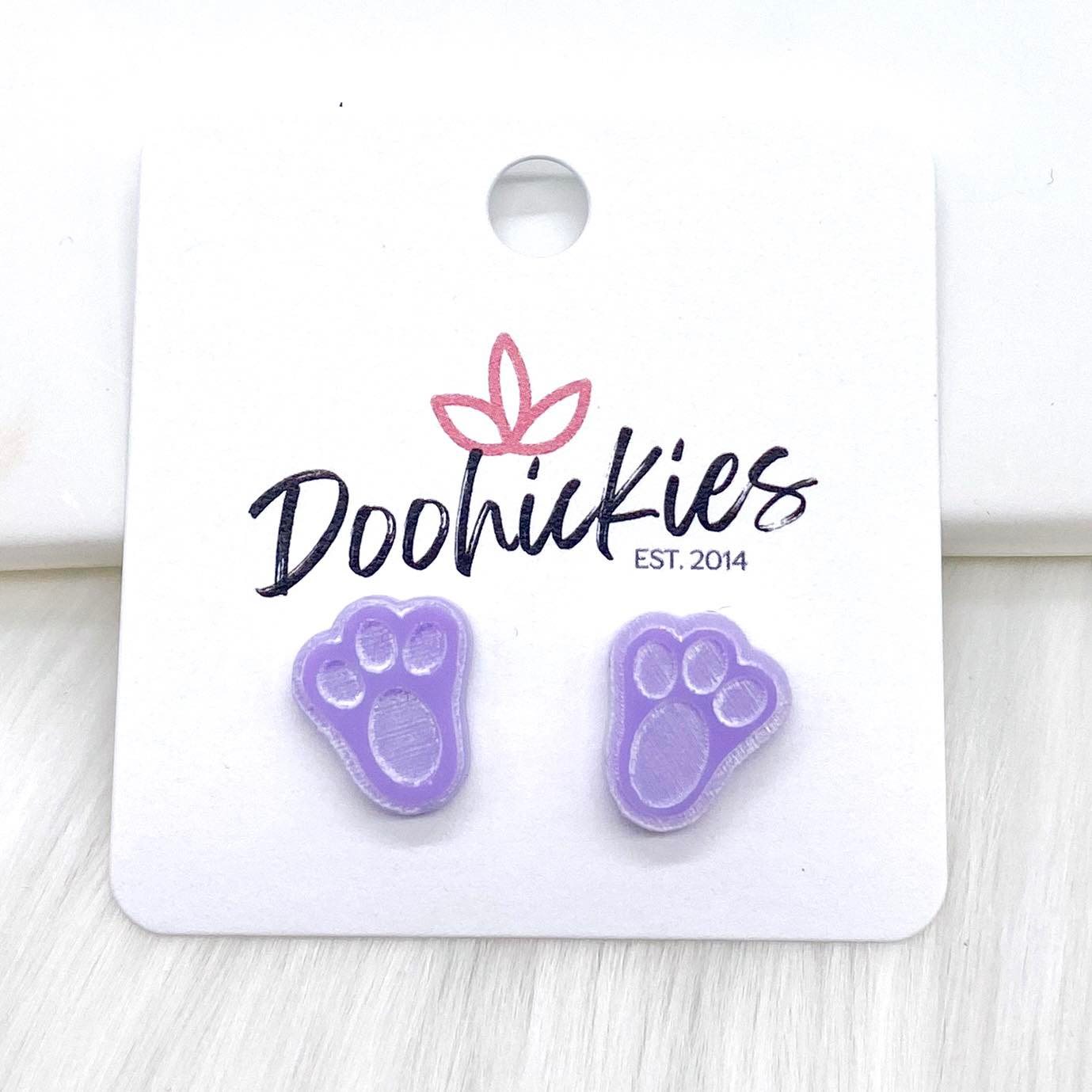 Pastel Bunny Paws - Purple